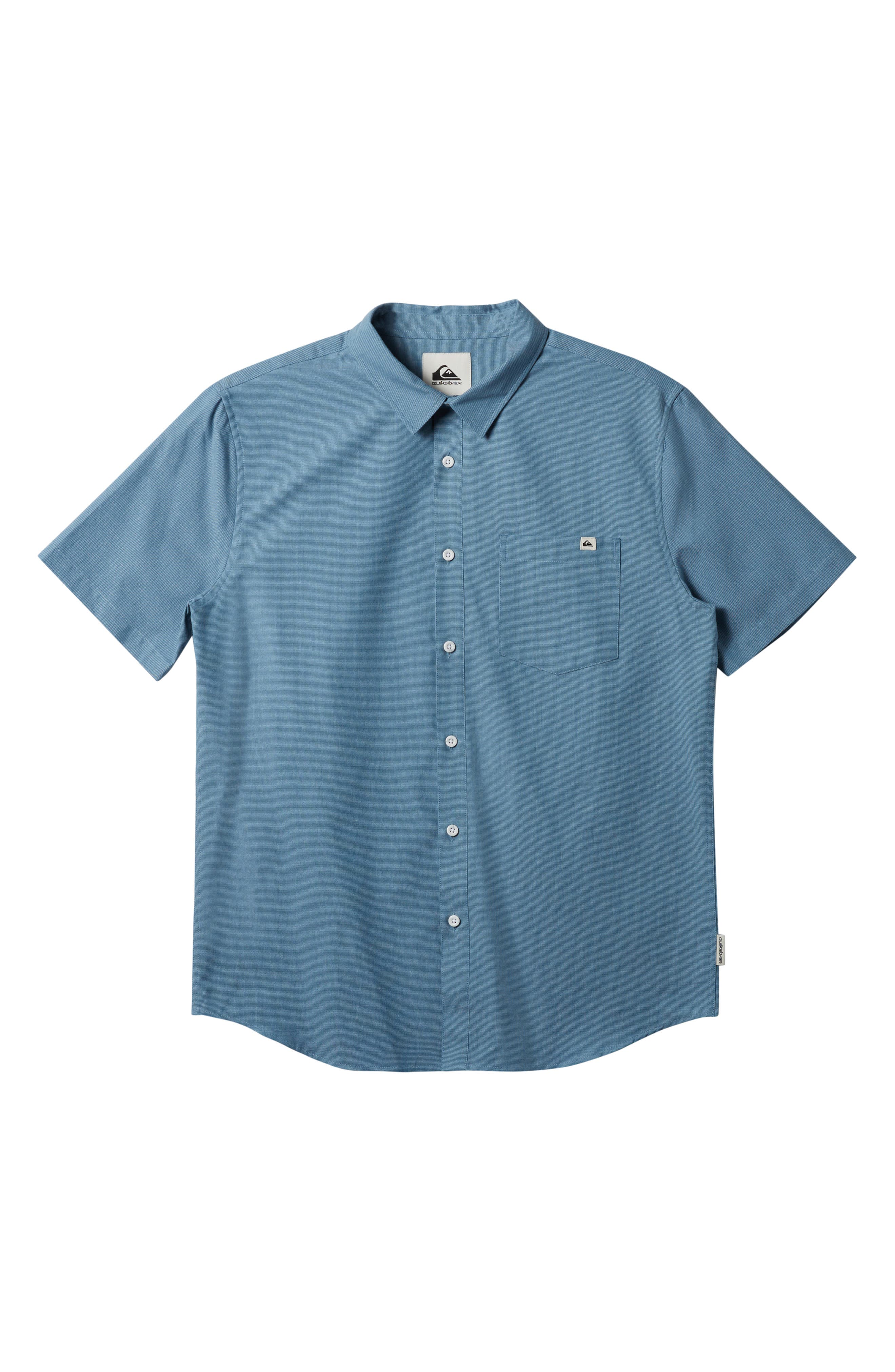 Quiksilver Kids' Shoreline Button-Up Shirt | Nordstrom