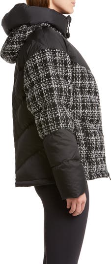 Blanc Noir Irina Boucl Down Puffer Jacket Nordstrom