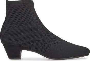 eileen fisher purl stretch knit bootie
