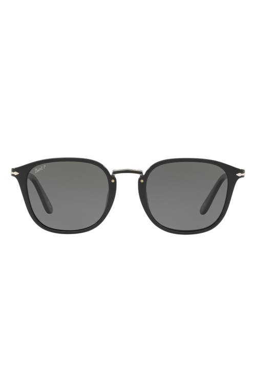 Persol 53mm Polarized Phantos Sunglasses in Blk Pol at Nordstrom