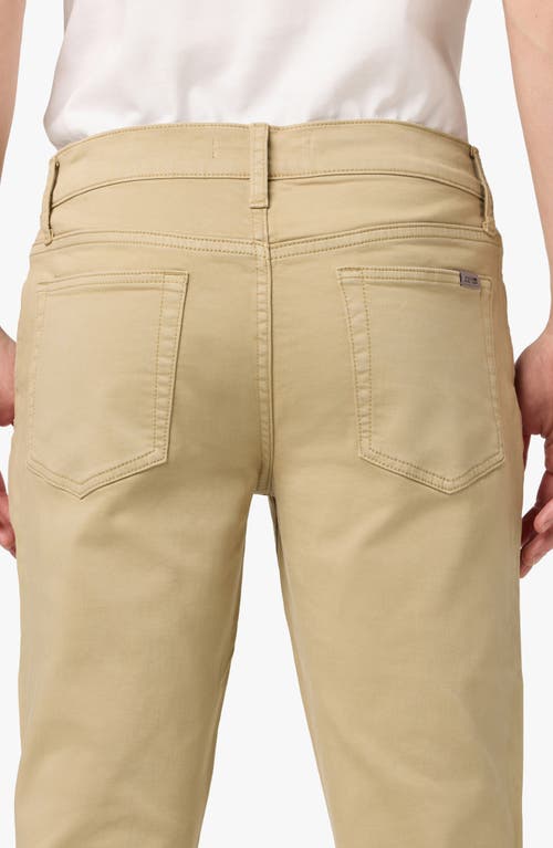 Joe's Slim Fit Slim Leg Pants In British Khaki