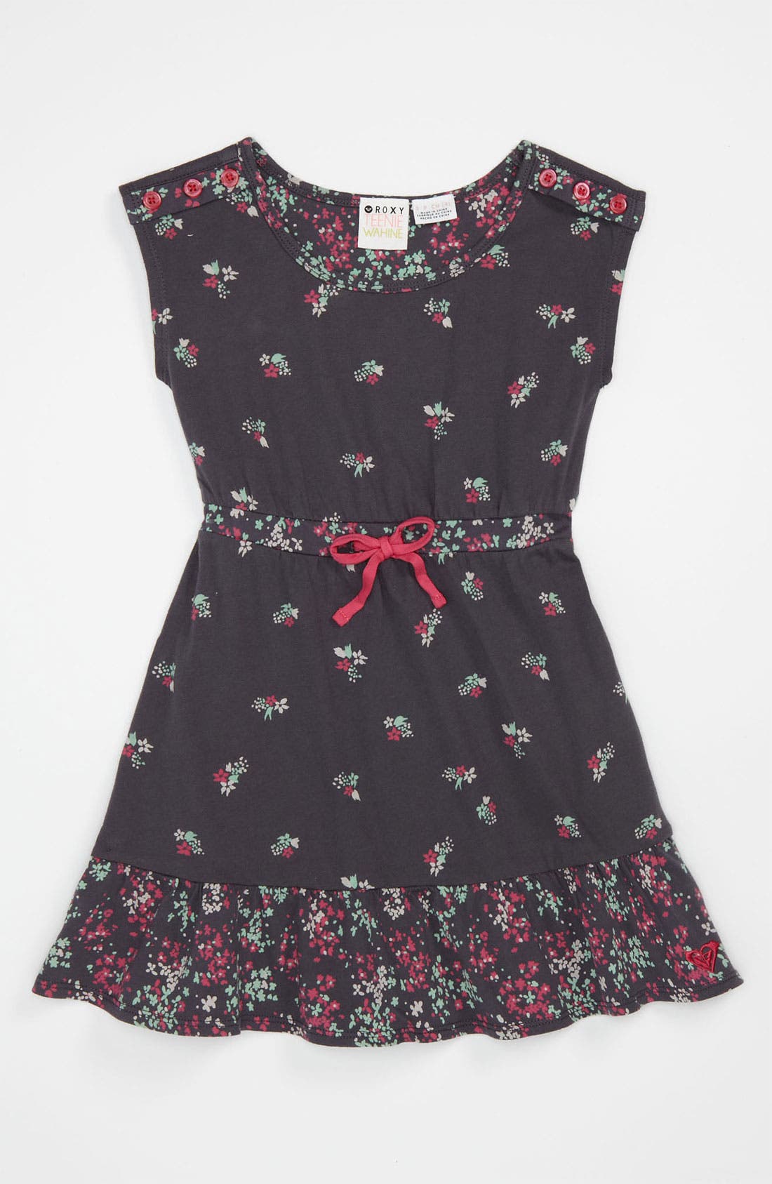 Roxy 'Tinsel' Floral Dress (Little Girls) Nordstrom