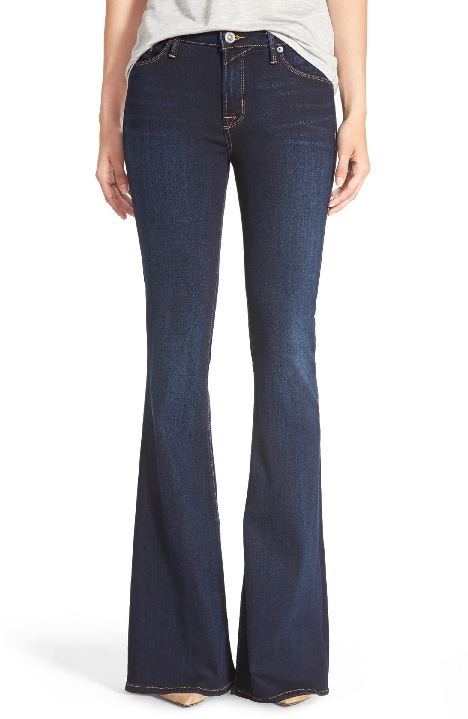 Hudson Jeans 'Mia' Flare Jeans (Night Vision) | Nordstrom