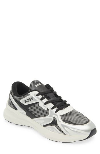 Hugo Boss Boss Owen Runn Sneaker (men)<br> In Silver