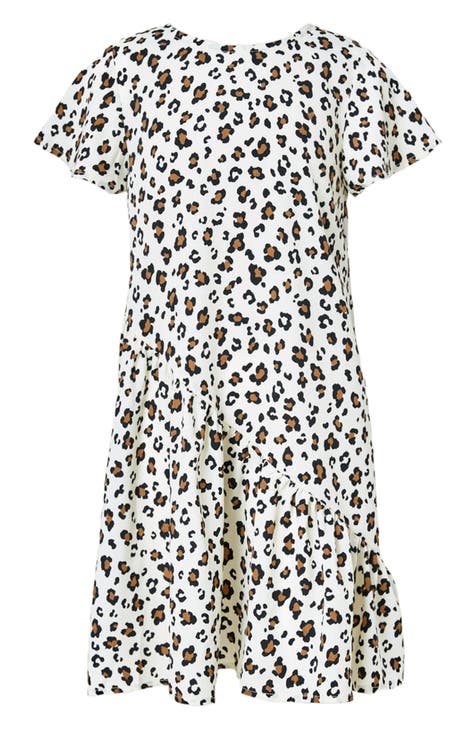 Kids' Leopard Swing Dress (Big Kid)