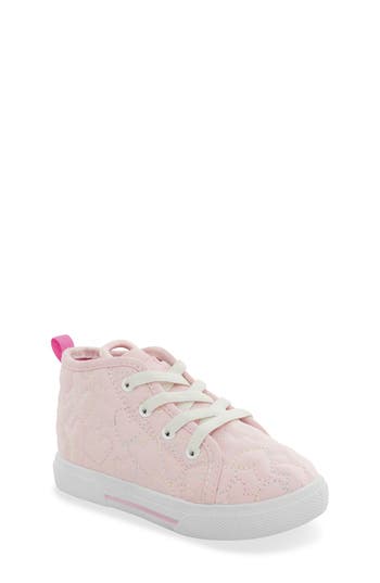 Carter's Carters Kids' Ginger Lace-up Sneaker In Pink