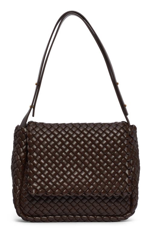 Bottega Veneta Small Cobble Padded Intrecciato Leather Shoulder Bag in 2016 Light Brown-Gold at Nordstrom