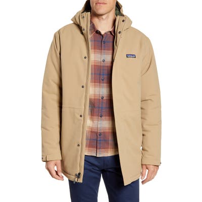 Patagonia Lone Mountain Waterproof Parka, Beige