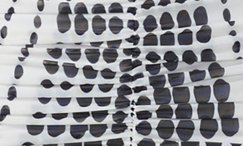 Shop Afrm Helsa Sheer Dot Print Sleeveless Mesh Minidress In Illusion Dot