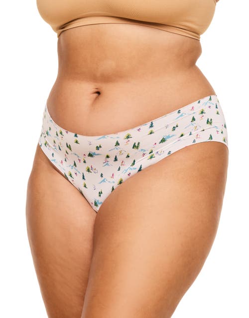 Adore Me Mabel Hipster Panties In Novelty Blue