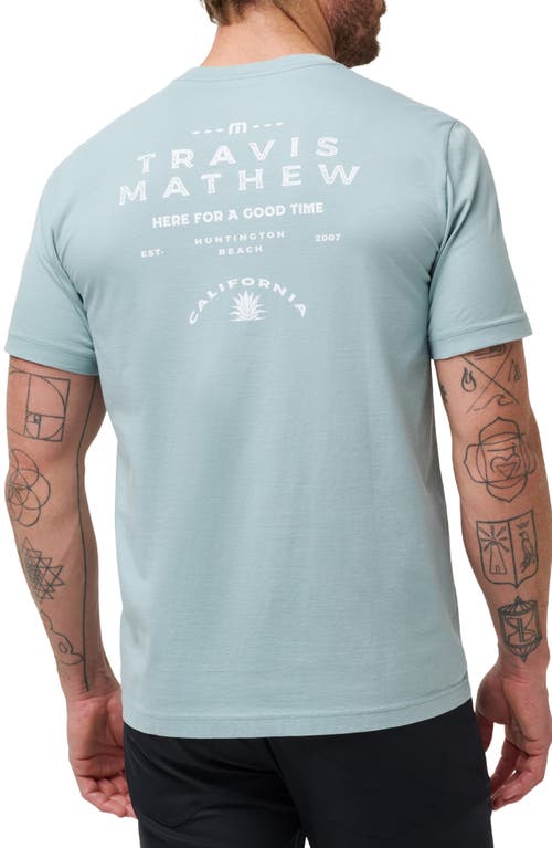 Shop Travismathew Laceleaf Graphic T-shirt In Arona