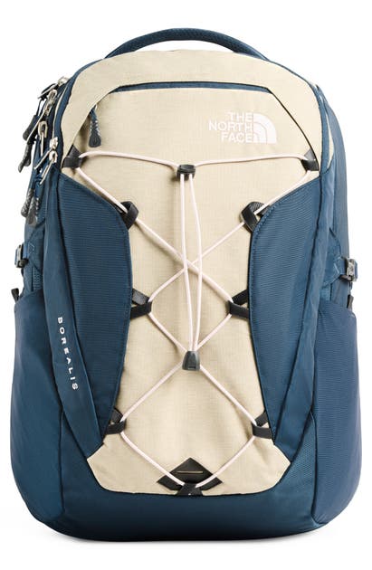 The North Face Borealis Backpack - Blue In Blue Teal/ Twill Beige