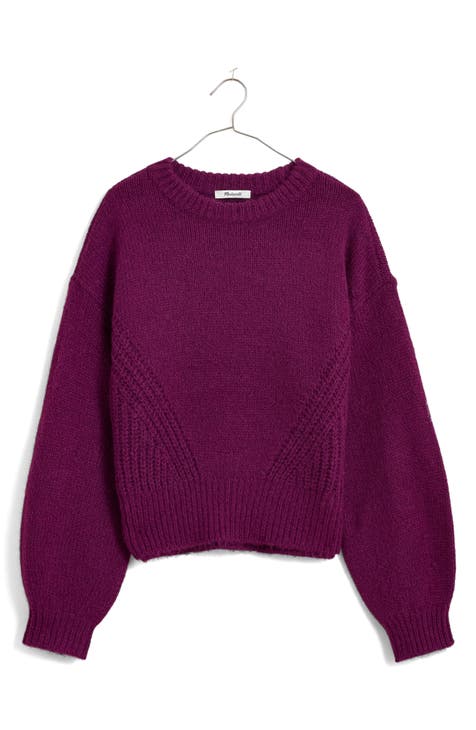 Madewell wide sleeve pullover on sale sweater