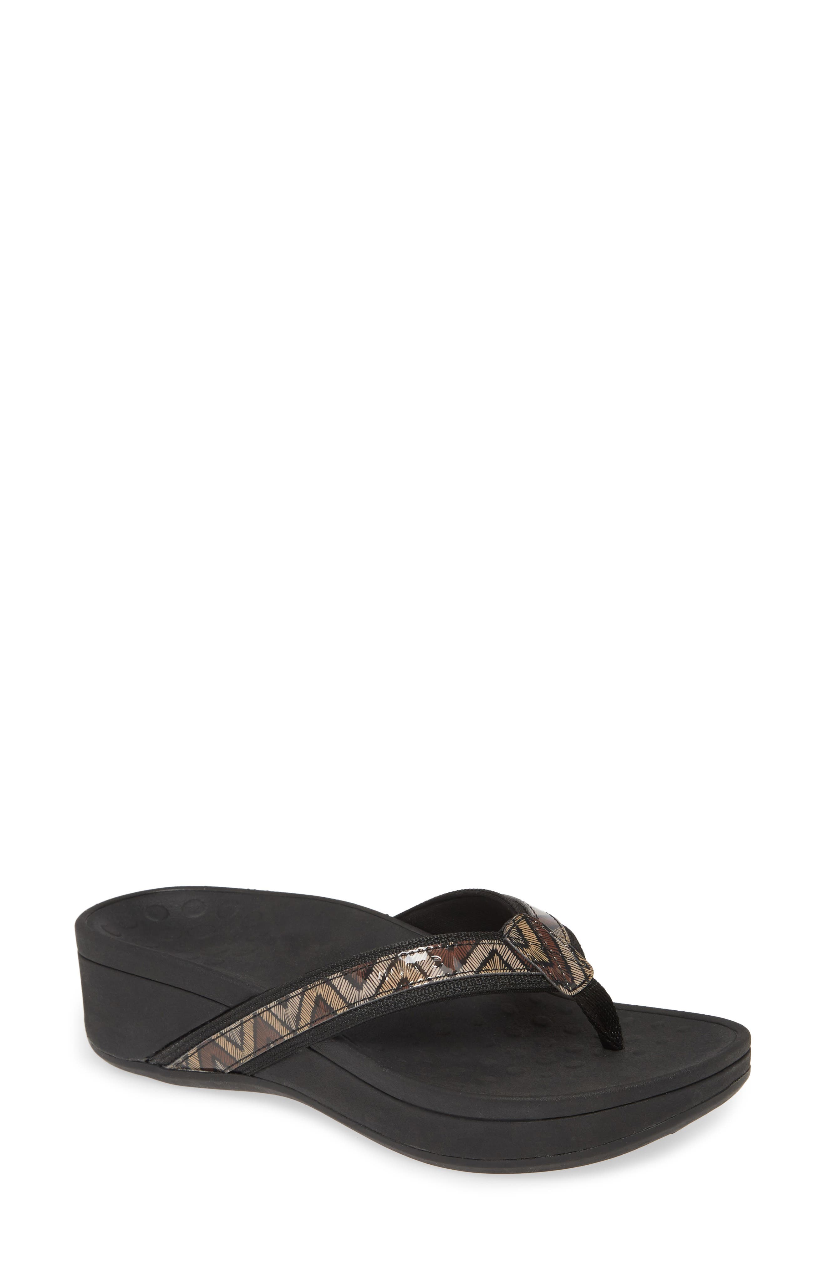 vionic wedge flip flops