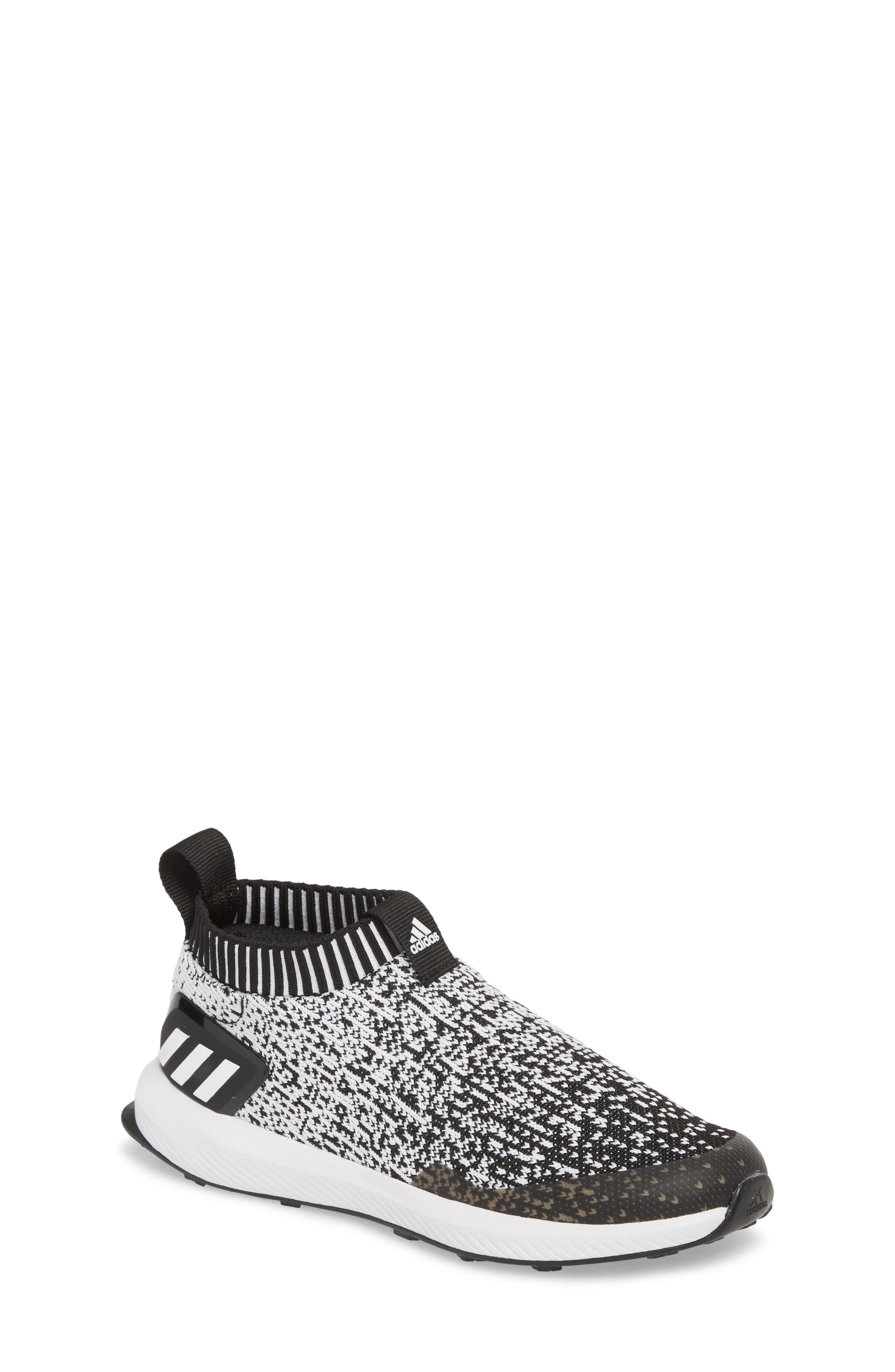 adidas Rapidarun Laceless Knit Infant Sneakers Casual   Sneakers Black Boys