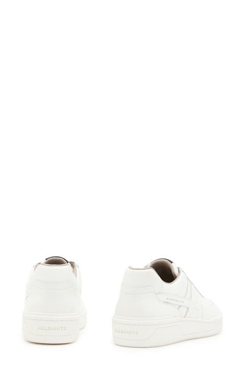 Allsaints Leather Valentina Low-top Sneakers In White