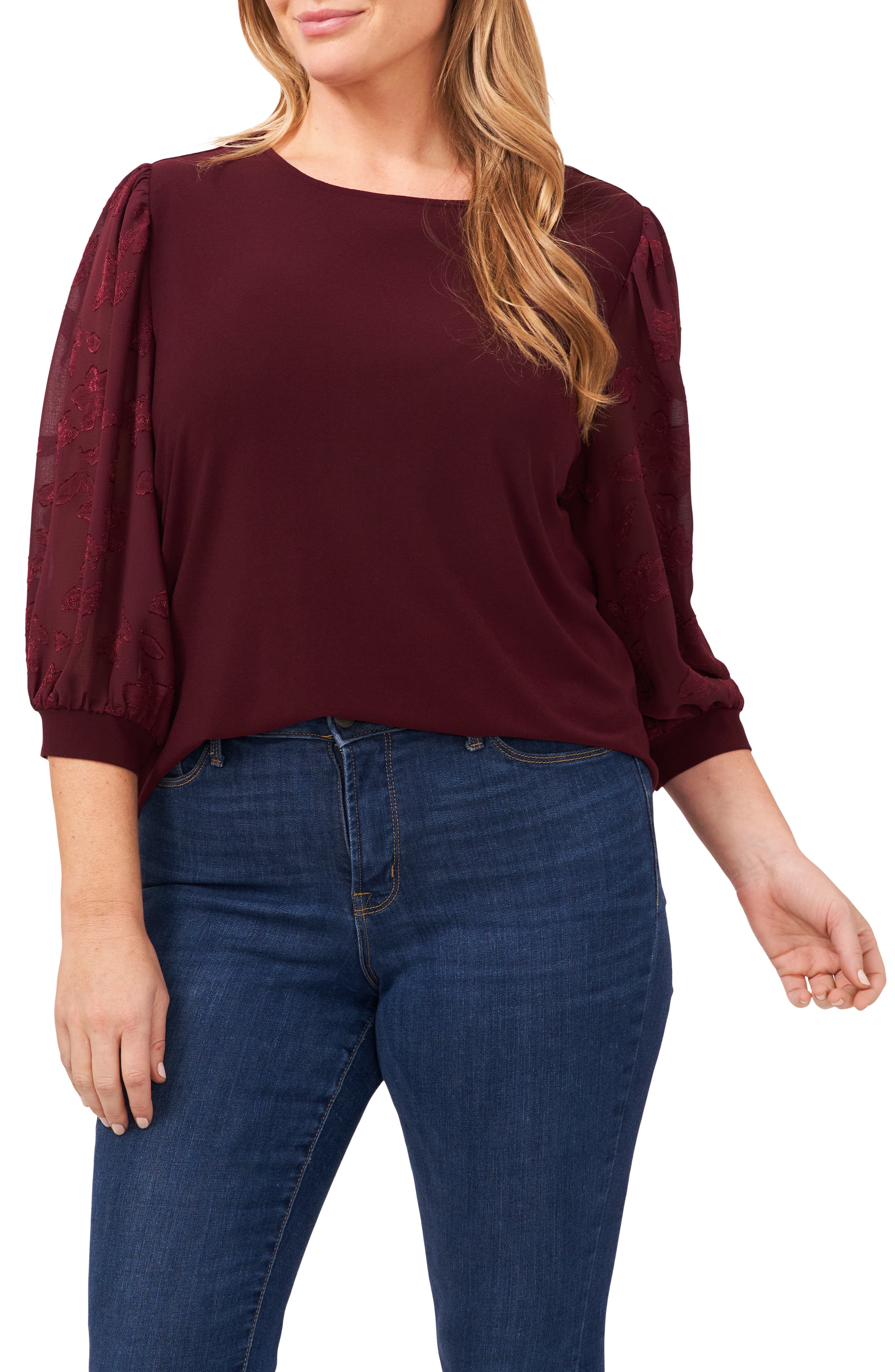 plus size maroon shirt