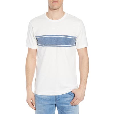 Faherty Surf Stripe Pocket T-Shirt