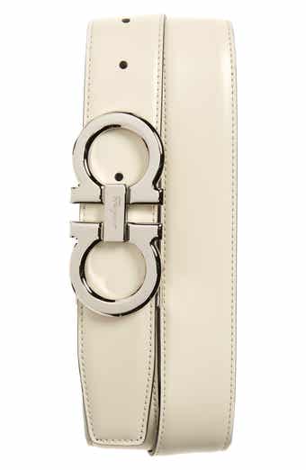 Salvatore Ferragamo Double Gancio Leather Belt, $460, Nordstrom