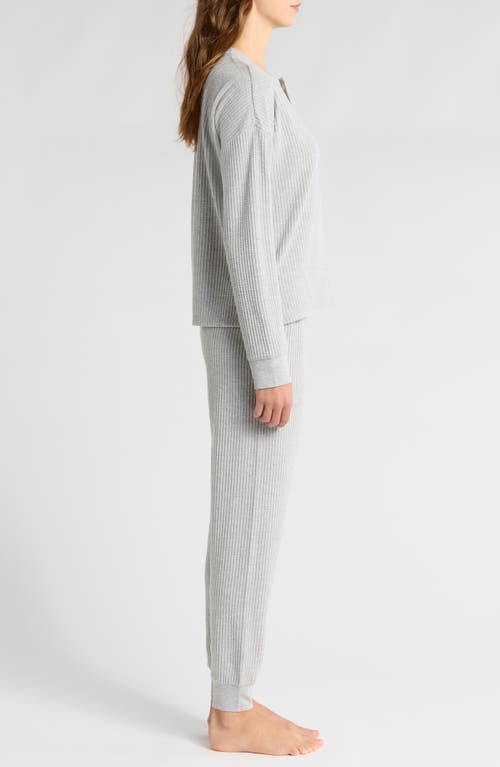 Shop Pj Salvage Ski Jammie Thermal Pajamas In H Grey