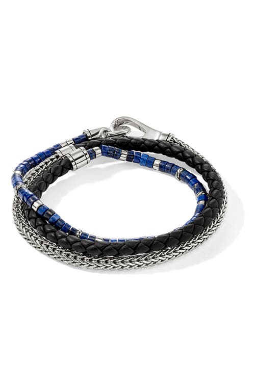 John Hardy Heishi Chain Wrap Bracelet in Blue at Nordstrom