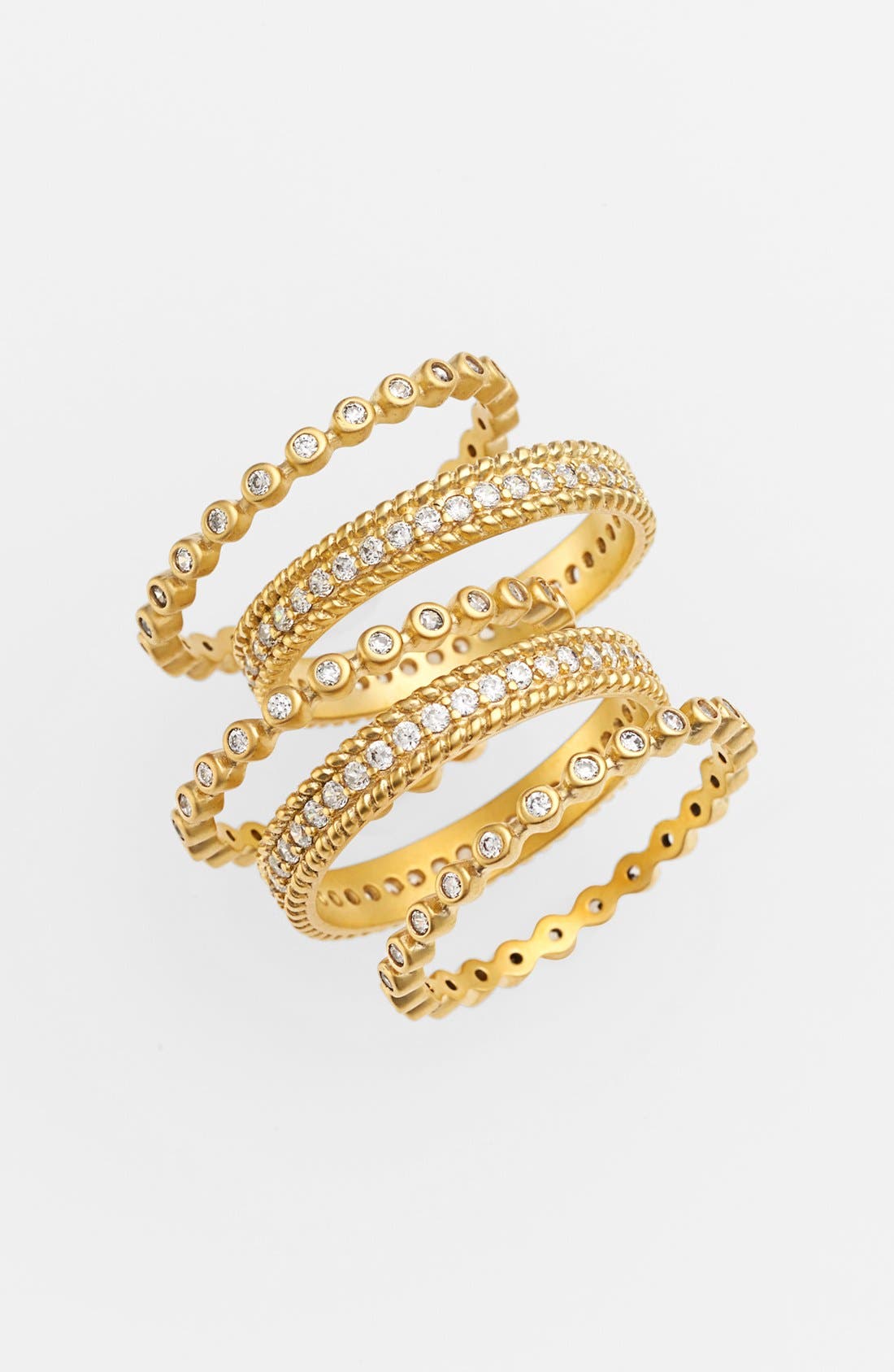 FREIDA ROTHMAN Stackable Rings (Set of 5) Nordstrom