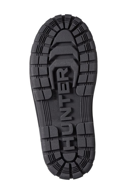 Hunter Suffolk Waterproof Insulated Boot In Black/black/black