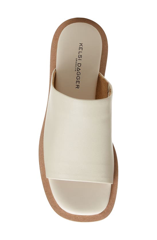 Shop Kelsi Dagger Brooklyn Benny Slide Sandal In Shell