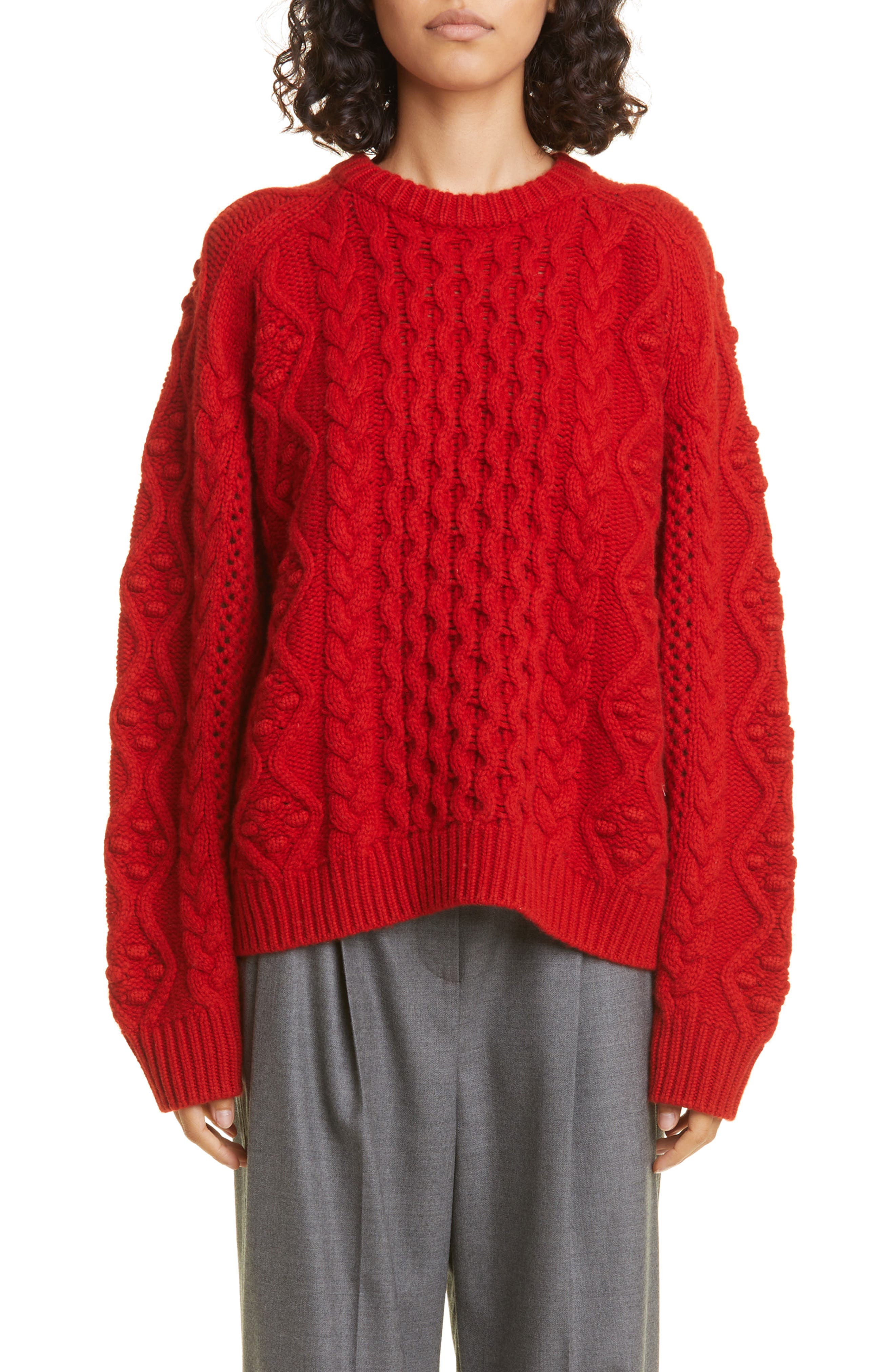 Loulou Studio Secas Cable Knit Wool u0026 Cashmere Sweater | Nordstrom