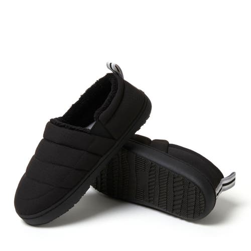 Dearfoams Fern Women's Ripstop Closed Back-all Day In Black