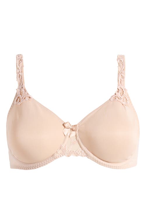 Simone Perele Andora Underwire Minimizer Bra in Peau Rose 