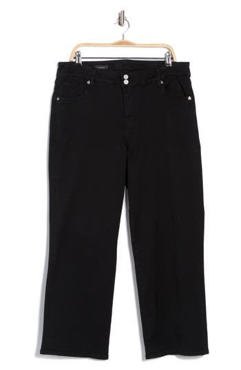 KUT FROM THE KLOTH KUT FROM THE KLOTH LUCY DOUBLE BUTTON WIDE LEG JEANS 