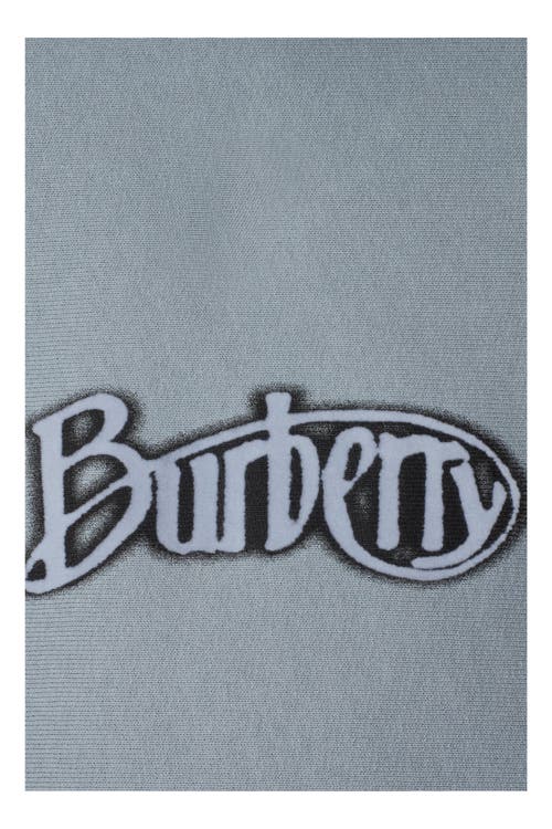 Burberry Logo Hoodie In Gale