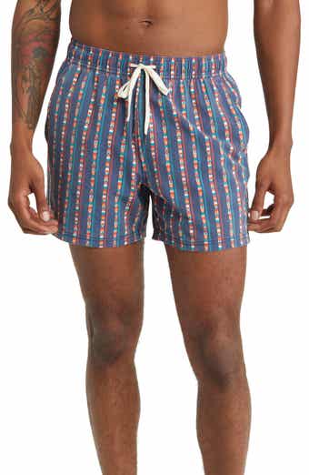 Wes & Willy Men's Wes & Willy White Navy Midshipmen Vault Tech Swimming  Trunks