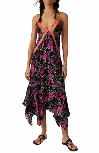 Free people claire printed 2025 maxi slip