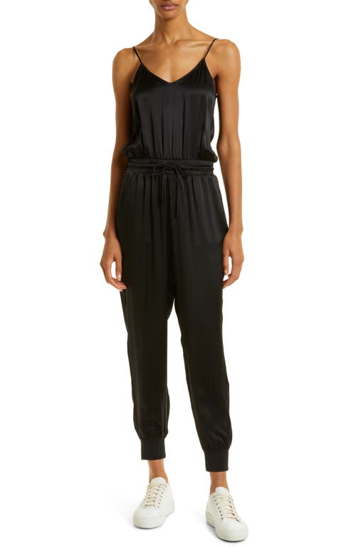 ATM Anthony Thomas Melillo Silk Camisole Jumpsuit in Black