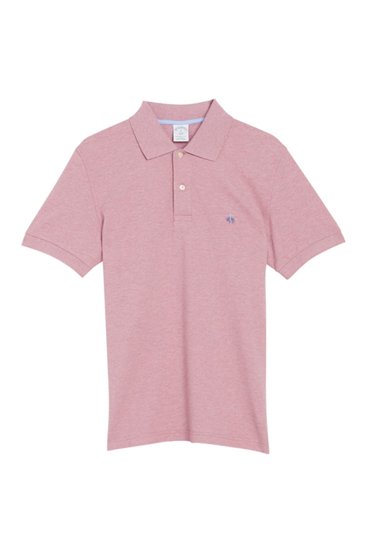 brooks brothers pink polo