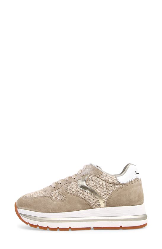 Shop Voile Blanche Maran Sneaker In Sand Beige