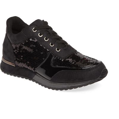 Lauren Lorraine Axel Embellished Sneaker, Black