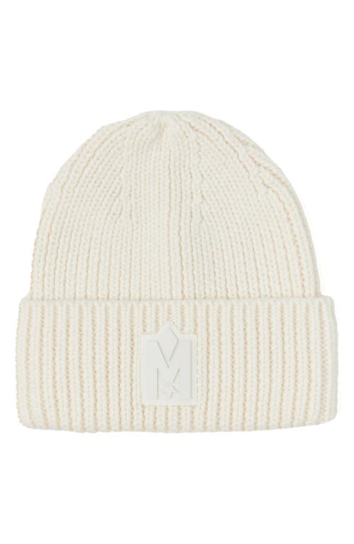 MACKAGE MACKAGE JUDE COLORBLOCK WOOL BLEND RIB BEANIE