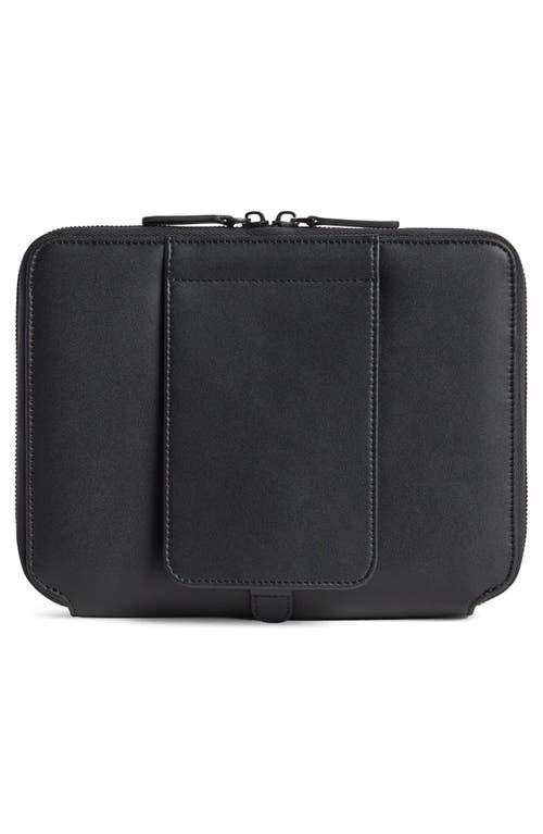 Monos Metro Zip Folio In Carbon Black