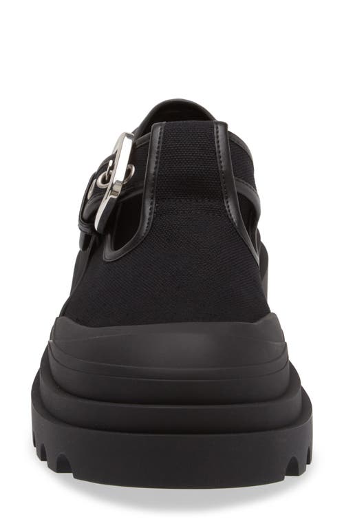 Shop Bottega Veneta Trek Sole Buckle Loafer In 1000 Black