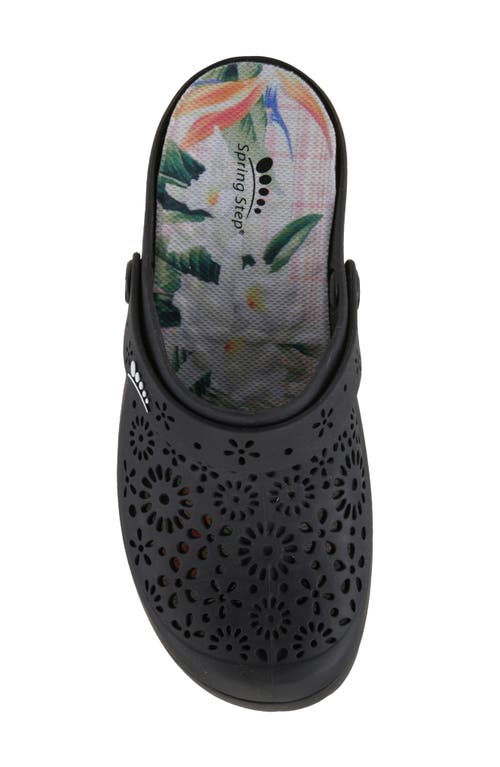 Shop Spring Step Contigo Clog In Black