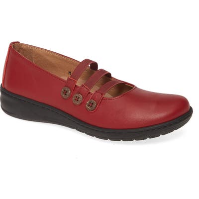 David Tate Plum Flat, Burgundy
