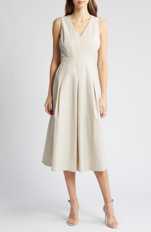 Du Paradis A-Line Dress Oatmeal at Nordstrom,