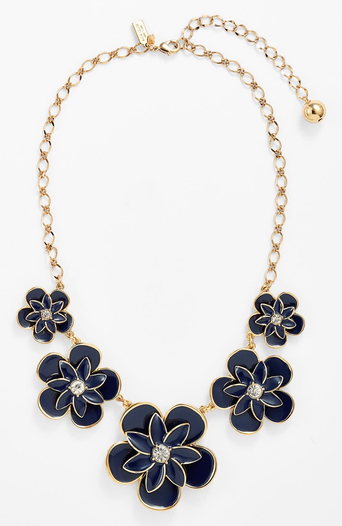 kate spade new york 'graceful floral' frontal necklace Nordstrom