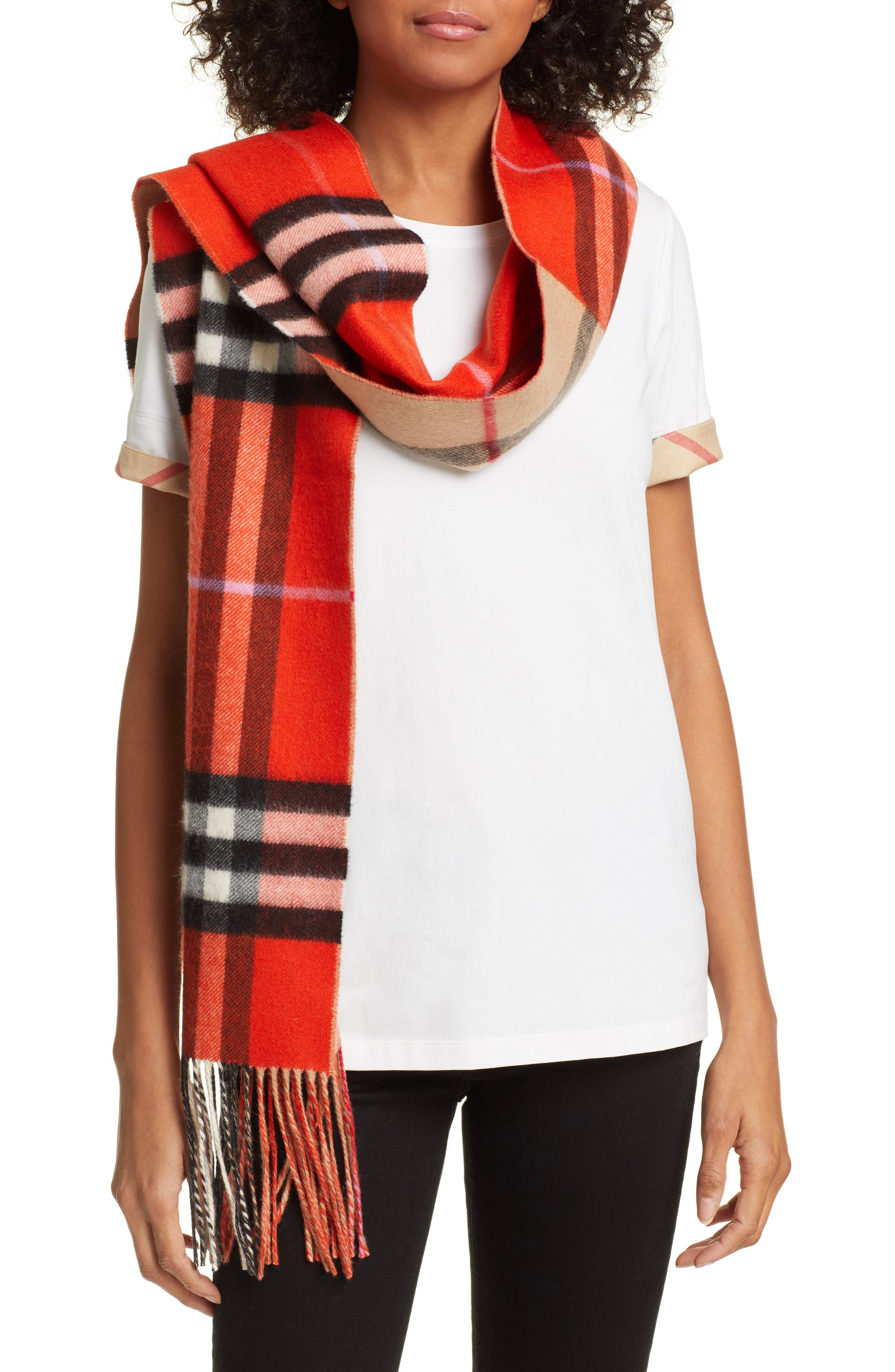 burberry scarf giant check