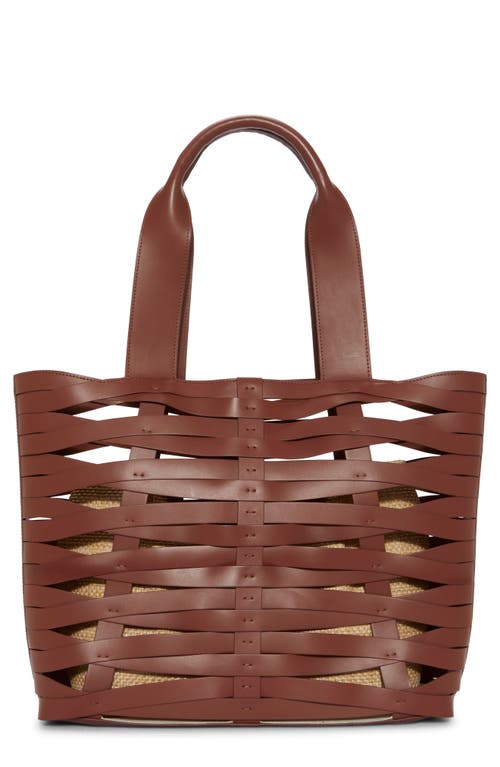 Vince Camuto Cecil Tote Bag in Saddle Cow Oregon at Nordstrom