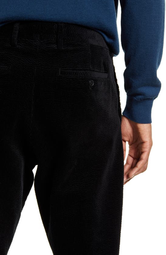 Nn07 Bill 1226 Corduroy Pants In Black