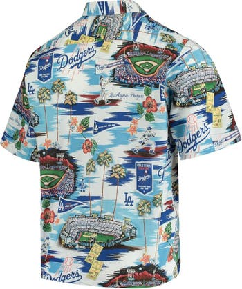 Los Angeles Dodgers Reyn Spooner Scenic Button-Up Shirt - White